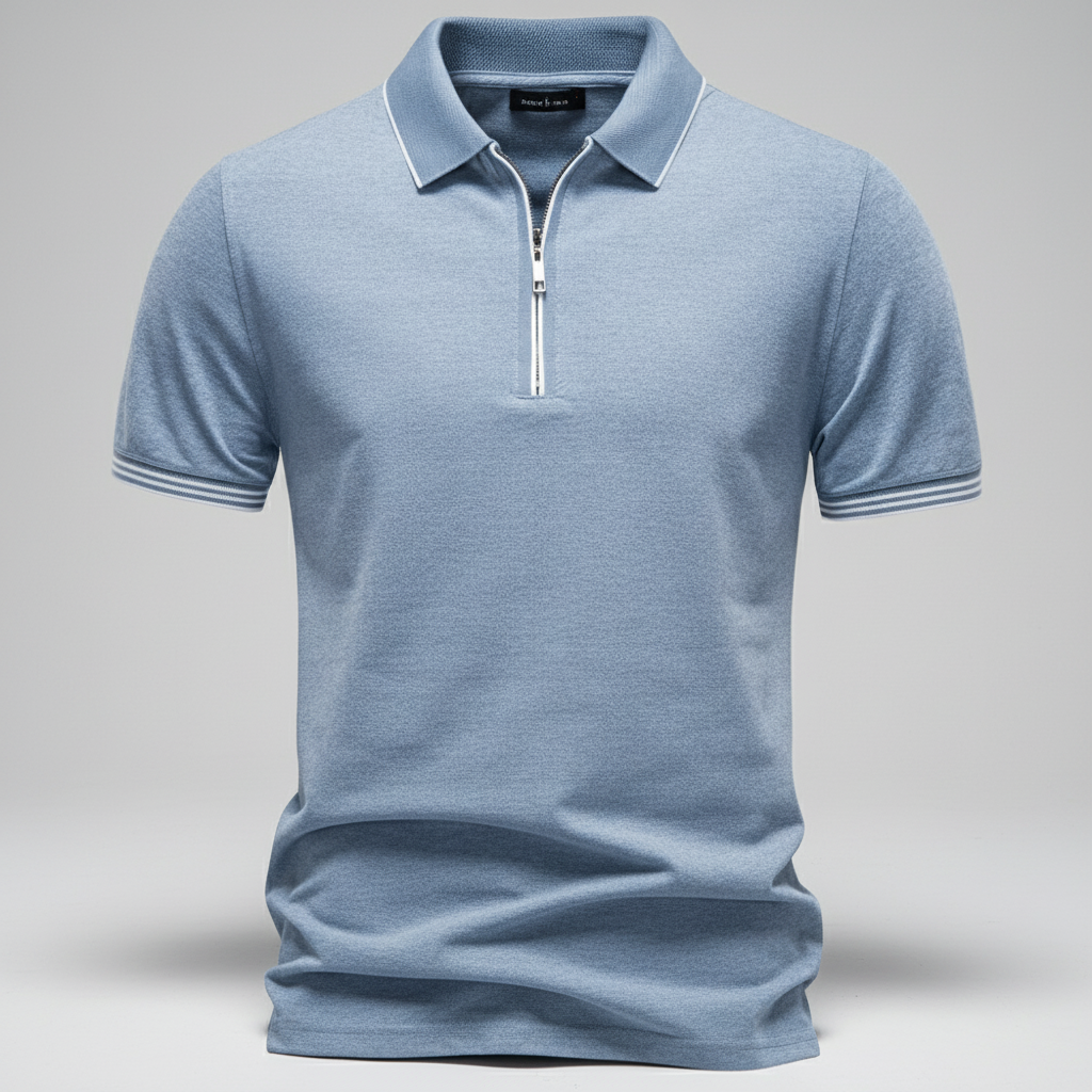 Ashton Zip Polo — Allyours Closet (view 6)