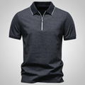 Ashton Zip Polo — Allyours Closet