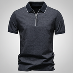 Ashton Zip Polo — Allyours Closet