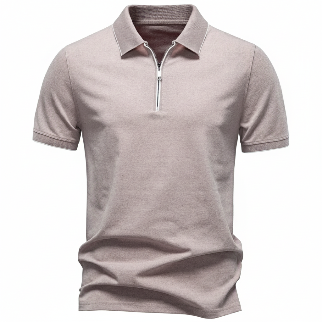 Ashton Zip Polo — Allyours Closet (view 11)