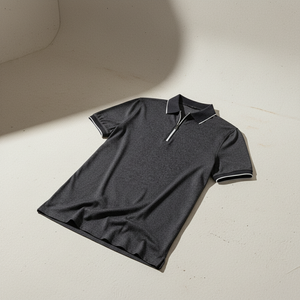 Ashton Zip Polo — Allyours Closet (view 3)