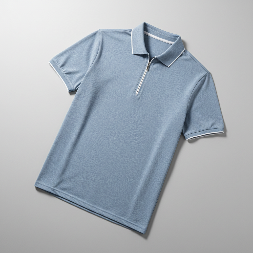 Ashton Zip Polo — Allyours Closet (view 8)