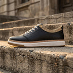 Trevano Leather Sneakers — Allyours Closet (view 9)