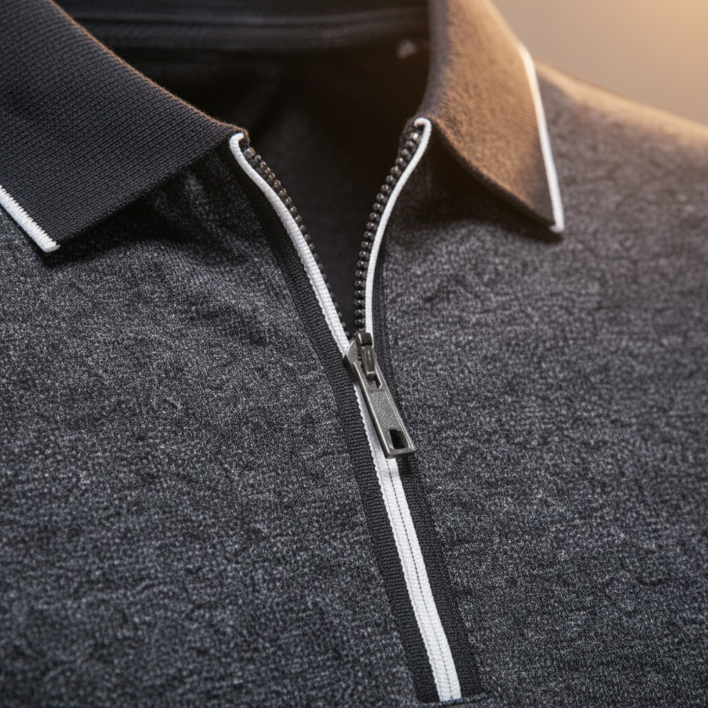 Ashton Zip Polo — Allyours Closet (view 2)