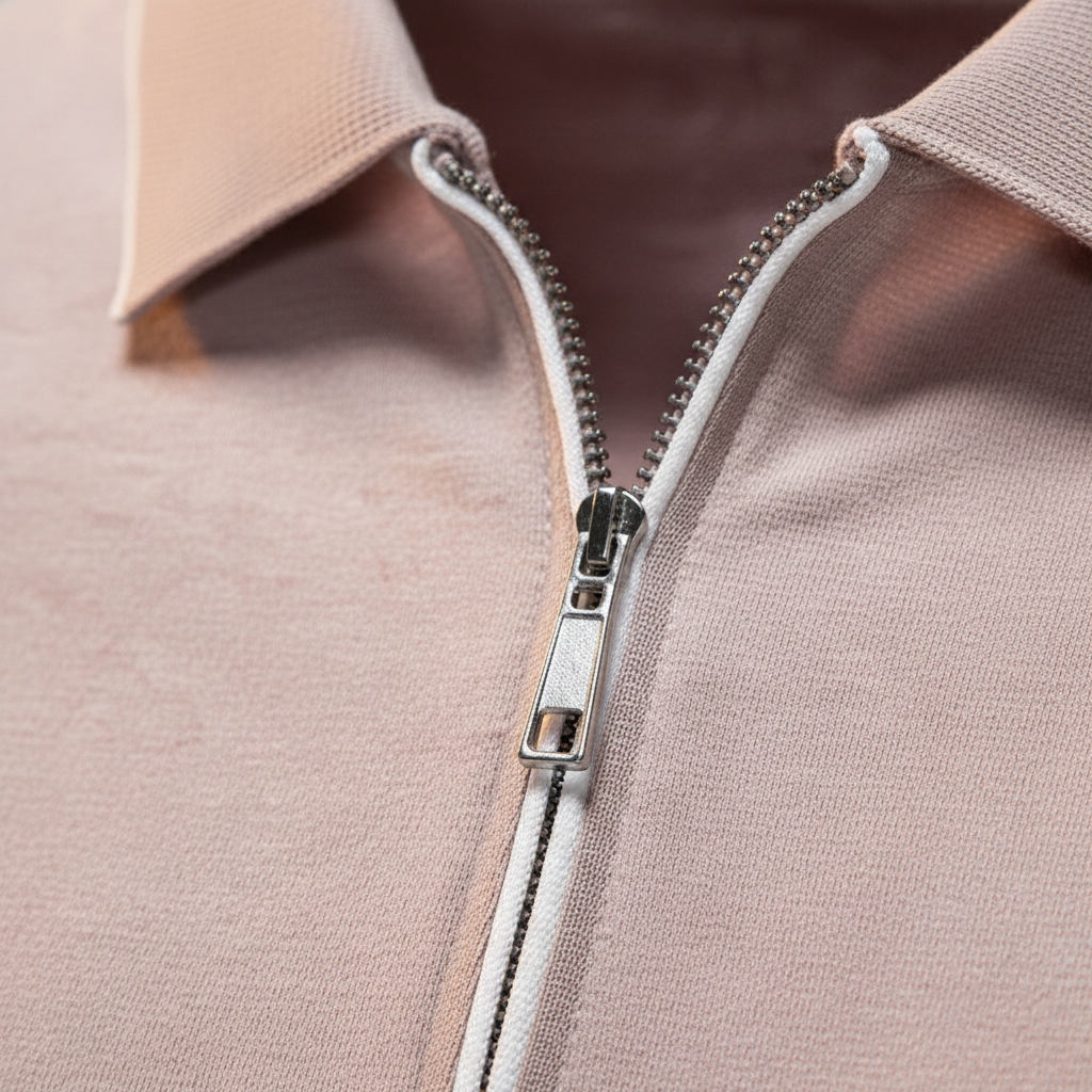 Ashton Zip Polo — Allyours Closet (view 12)