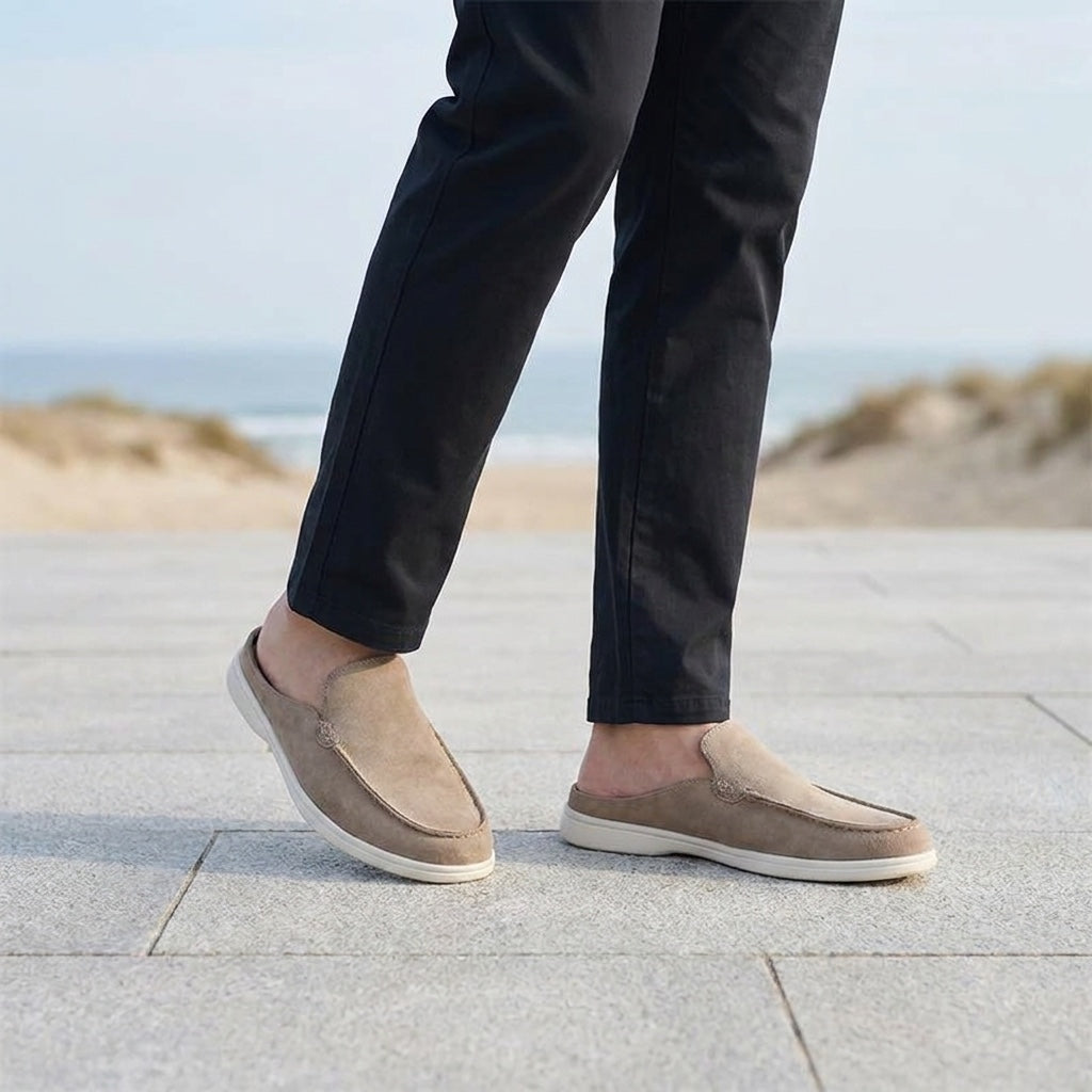 Salcombe Suede Loafers — Allyours Closet (view 5)