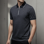 Ashton Zip Polo — Allyours Closet (view 4)
