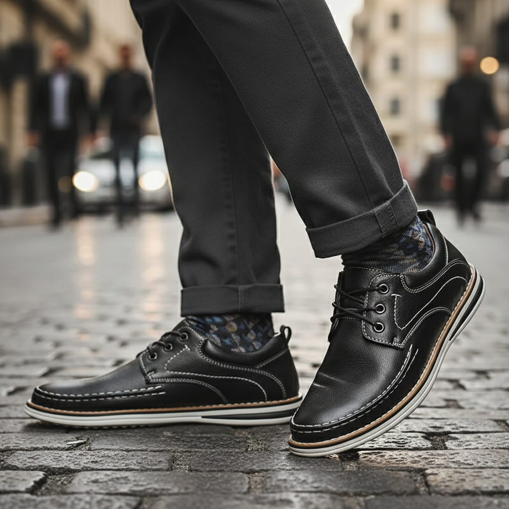 Barclay Leather Loafers — Allyours Closet (view 7)