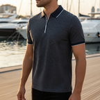 Ashton Zip Polo — Allyours Closet (view 5)
