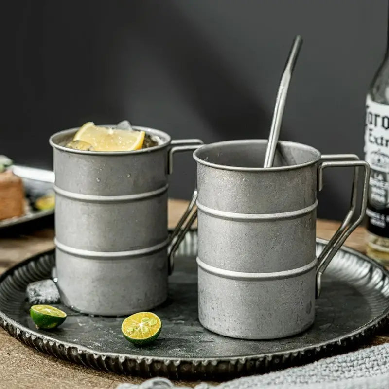 Vintage Steel Mug — Allyours Closet (view 2)