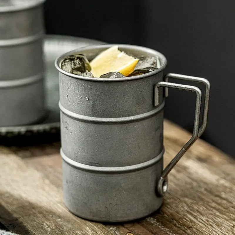 Vintage Steel Mug — Allyours Closet