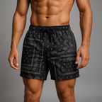 Legends Paisley Athletic Shorts — Allyours Closet (view 4)