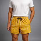 Legends Paisley Athletic Shorts — Allyours Closet (view 8)