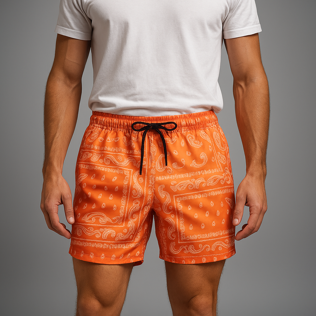 Legends Paisley Athletic Shorts — Allyours Closet (view 6)