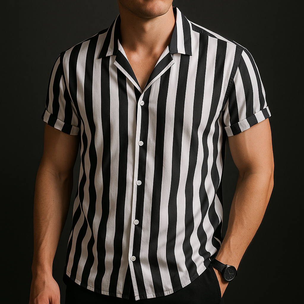 Lino Coast Short Sleeve Shirt — Allyours Closet (view 9)