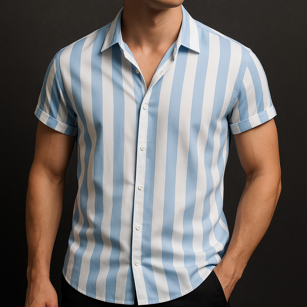 Lino Coast Short Sleeve Shirt — Allyours Closet