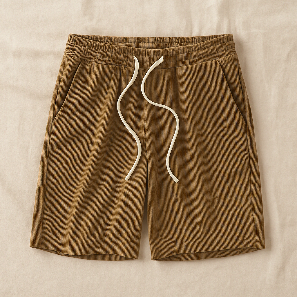 Crest Waffle Knit Shorts — Allyours Closet (view 4)