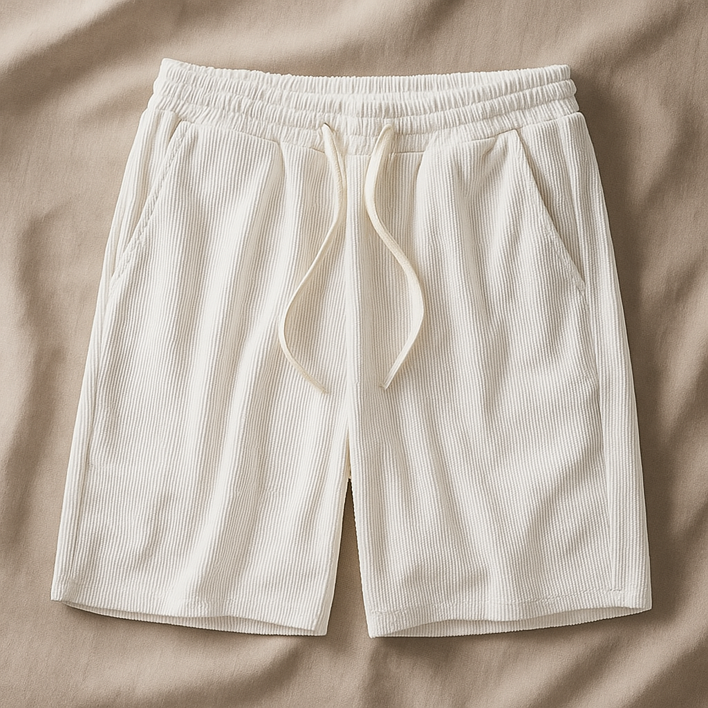Crest Waffle Knit Shorts — Allyours Closet (view 5)
