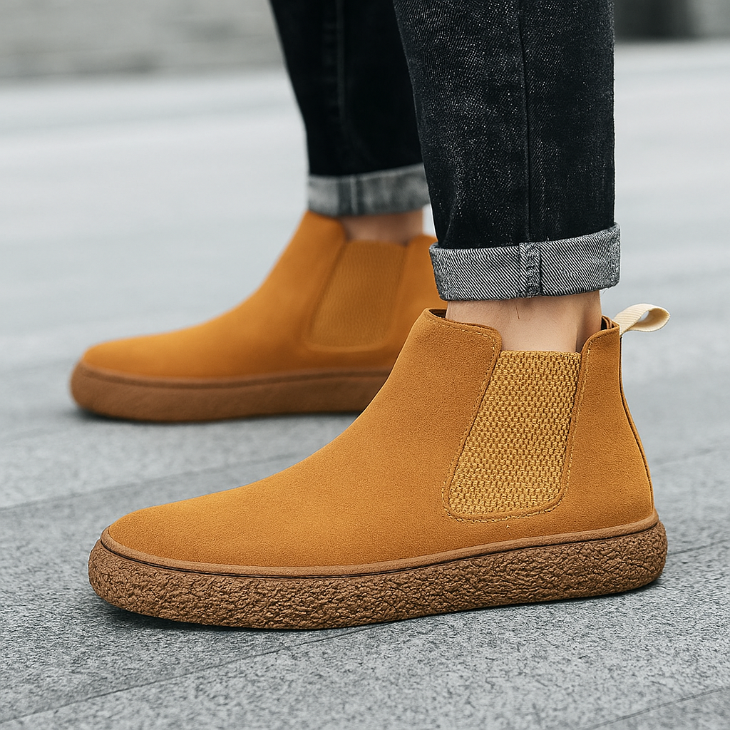 Canyon Suede Chelsea Boots — Allyours Closet (view 9)