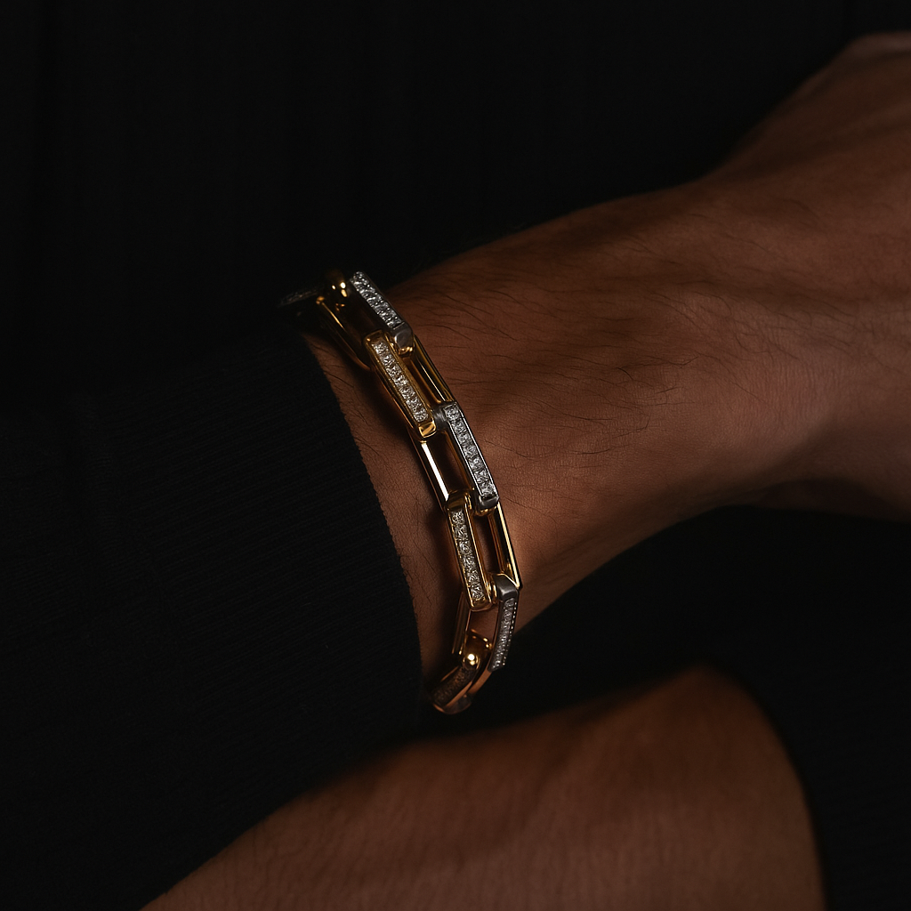Voltaire Chainlink Bracelet — Allyours Closet (view 3)