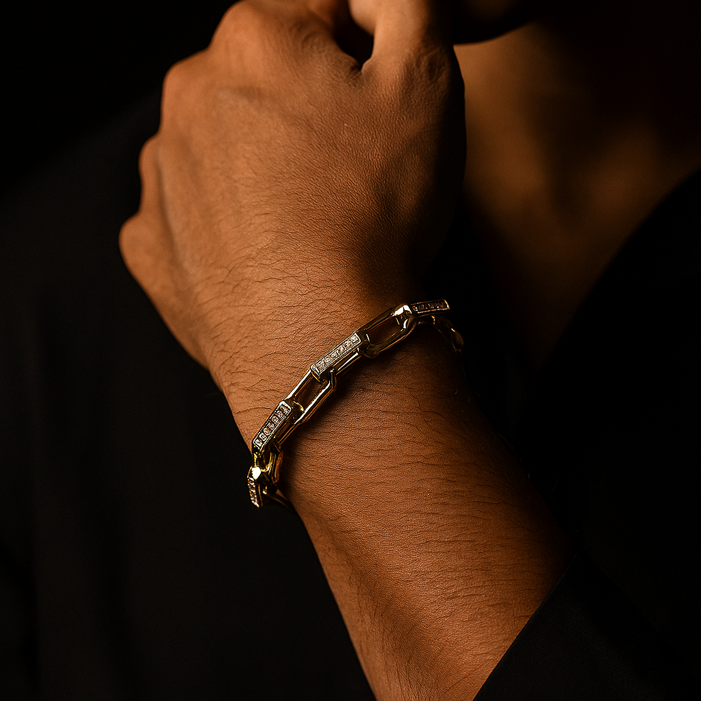 Voltaire Chainlink Bracelet — Allyours Closet (view 4)