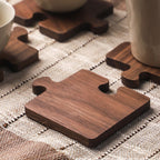 Puzzle Piece Coaster Set — Allyours Closet (view 4)