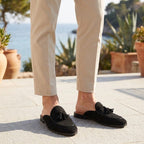 Fasano Suede Mules — Allyours Closet (view 10)