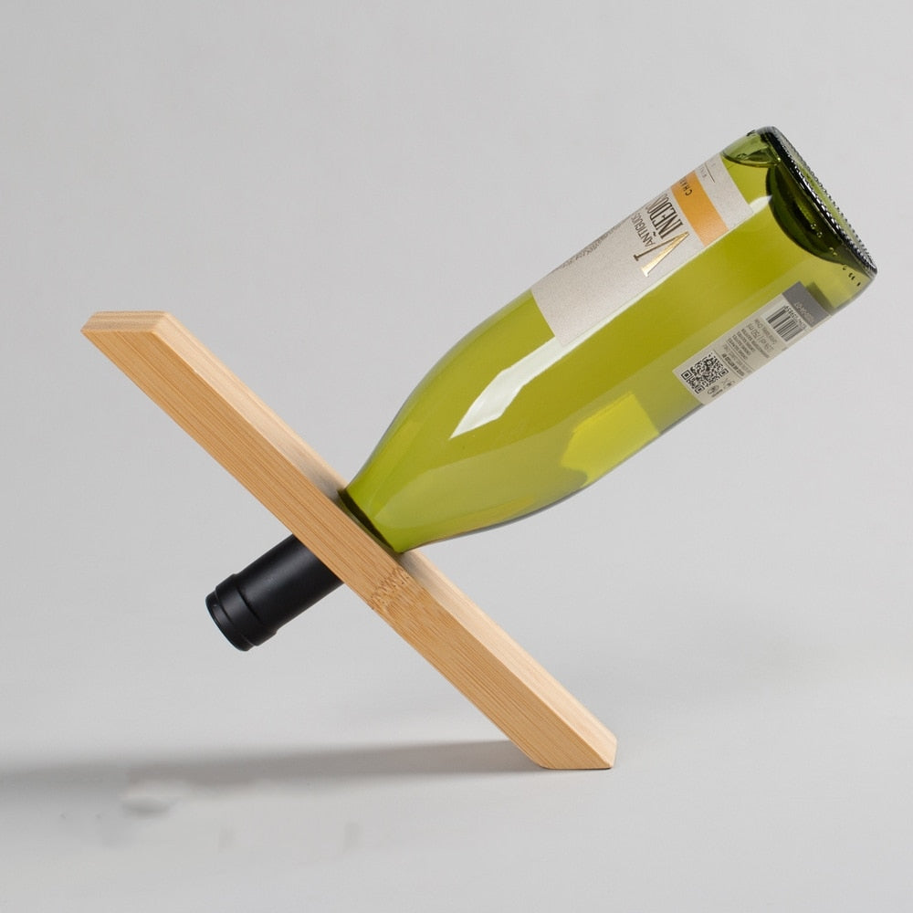 Bamboo Wine Holder — Allyours Closet (view 3)