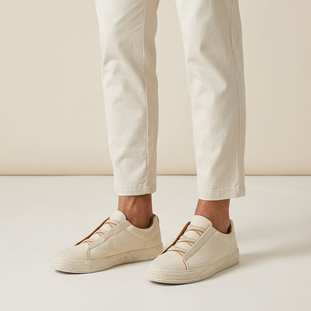 Ponza Knit Sneakers — Allyours Closet (view 9)