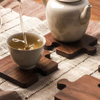 Puzzle Piece Coaster Set — Allyours Closet (view 2)