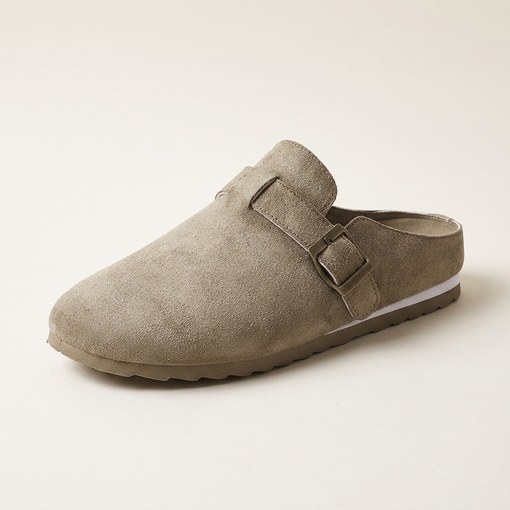 Landon Suede Mules — Allyours Closet (view 6)