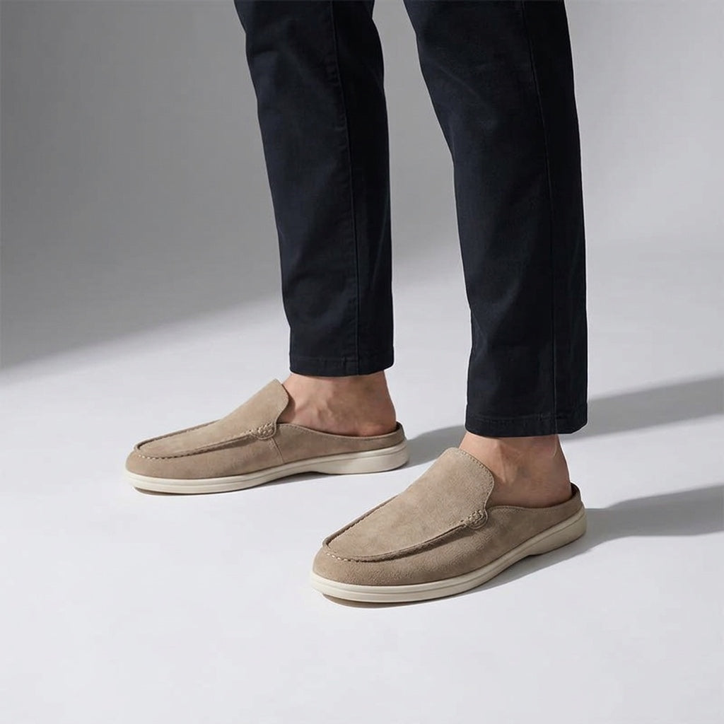 Salcombe Suede Loafers — Allyours Closet (view 4)