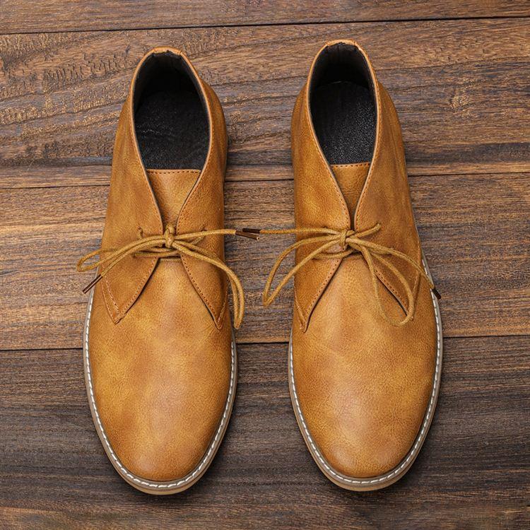 Pembroke Leather Chukka Boots — Allyours Closet (view 4)