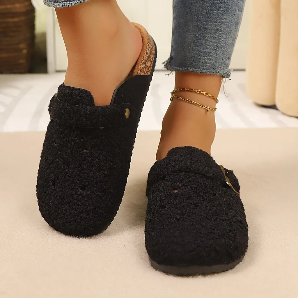 Solace Fleece Clogs — Allyours Closet (view 8)