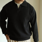 Ellis Knit Polo — Allyours Closet (view 10)