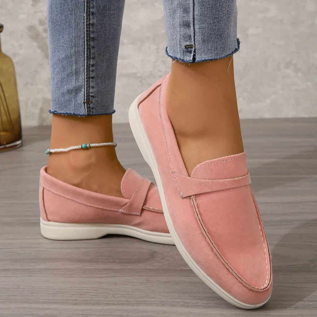 Sienna Suede Loafers — Allyours Closet (view 7)
