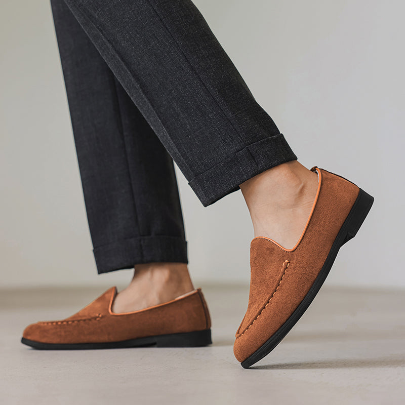 Arbour Suede Loafers — Allyours Closet (view 4)