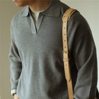 Ellis Knit Polo — Allyours Closet (view 4)