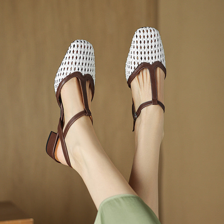 Estelle Braided Heels — Allyours Closet (view 3)