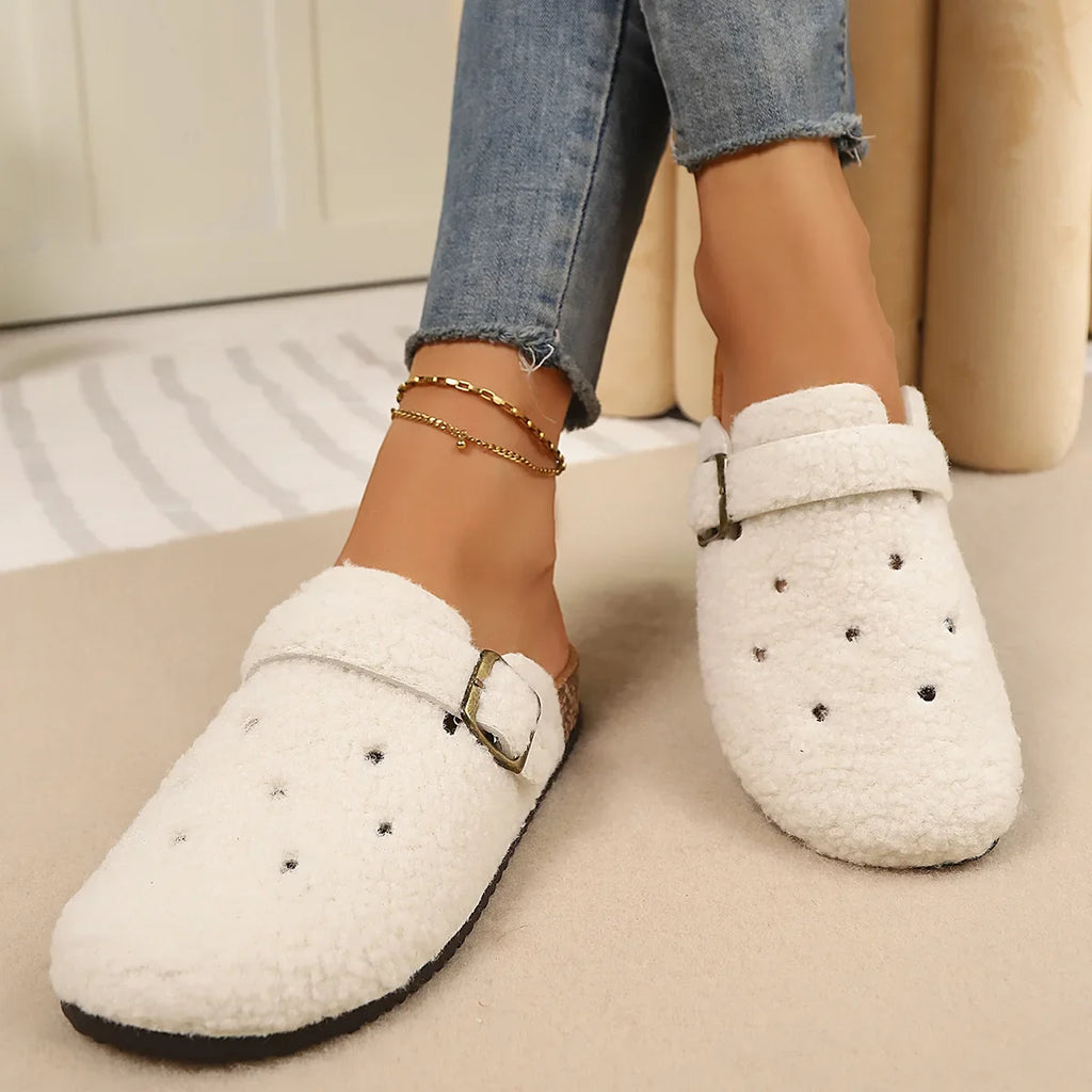 Solace Fleece Clogs — Allyours Closet (view 4)