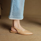 Juliet Genuine Leather Flats — Allyours Closet (view 11)