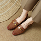 Aveline Genuine Leather Heels — Allyours Closet (view 3)