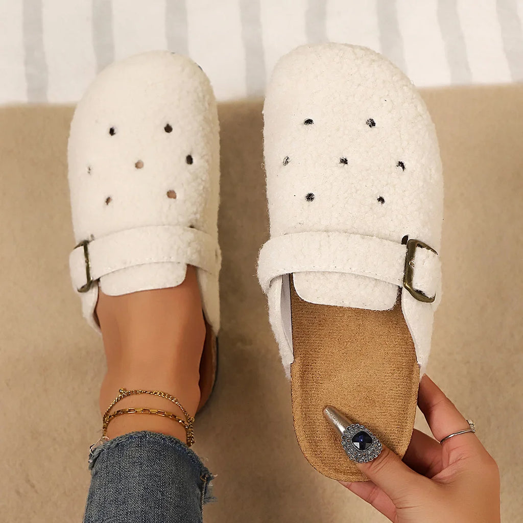 Solace Fleece Clogs — Allyours Closet (view 5)