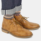 Pembroke Leather Chukka Boots — Allyours Closet (view 9)