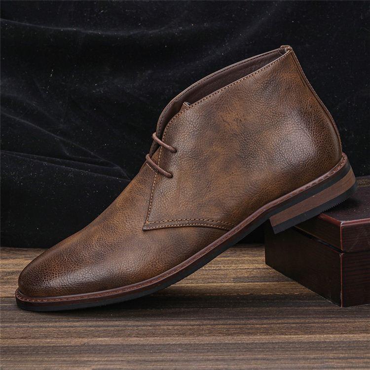Pembroke Leather Chukka Boots — Allyours Closet (view 12)