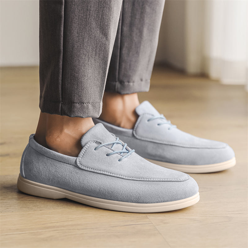 Hampton Suede Loafers — Allyours Closet (view 3)