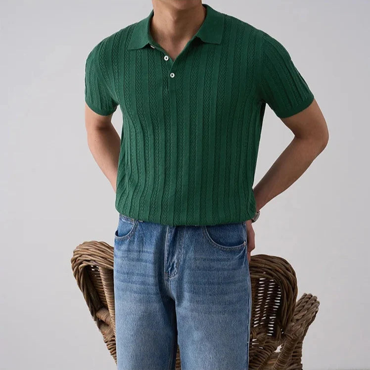 Fairmont Knit Polo — Allyours Closet (view 4)