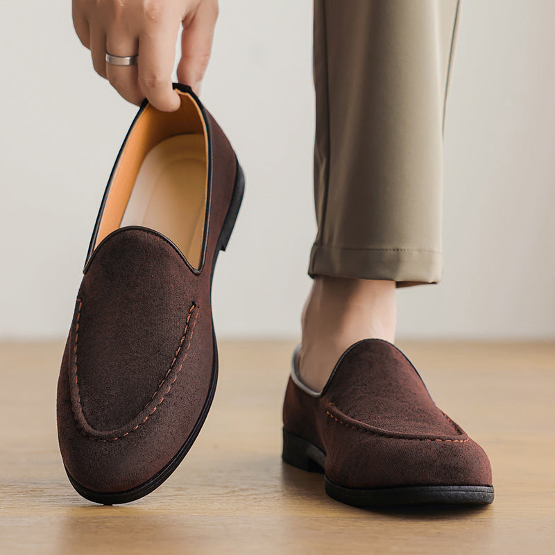 Arbour Suede Loafers — Allyours Closet (view 6)