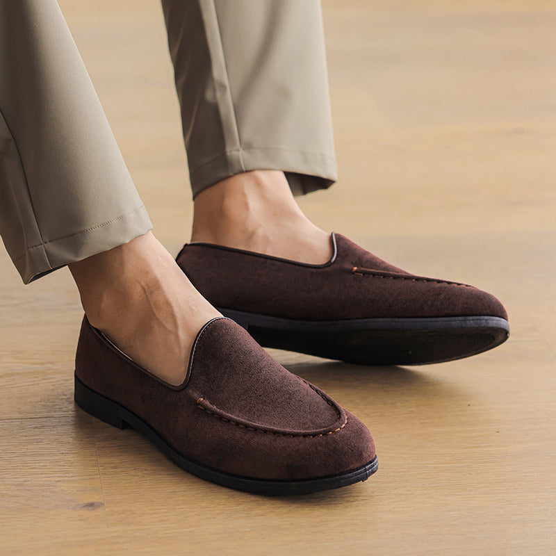 Arbour Suede Loafers — Allyours Closet (view 7)