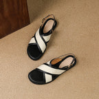 Solenza Leather Sandals — Allyours Closet (view 10)